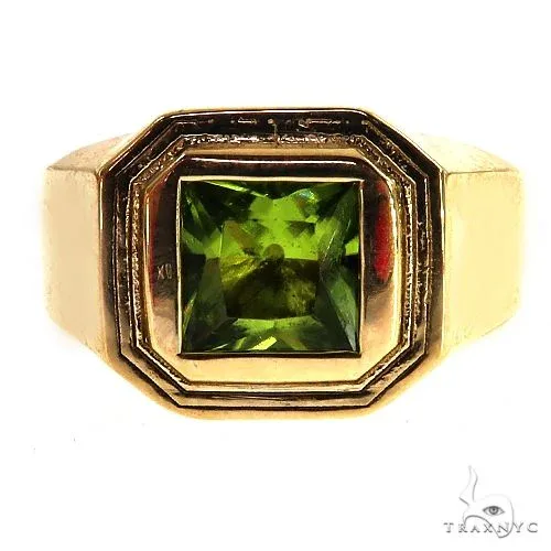 RINA - For Him FACTORY Legacy Estate Peridot Ring 68950 in Rose Gold / 10 – Ring
