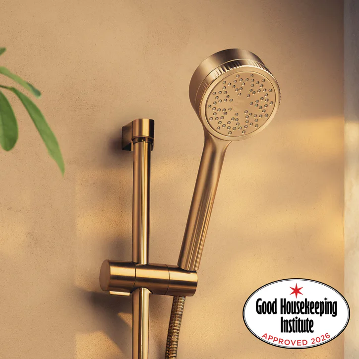 Curo Skin Filtered Shower Head Midnight Black, additional product view 2