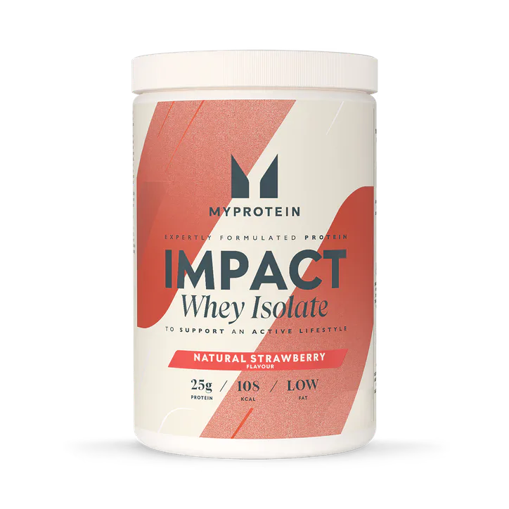 Myprotein Impact Whey Isolate Natural Strawberry 480g