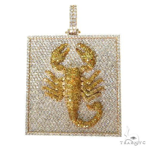 RINA - For Him FACTORY Custom Made Scorpio Diamond Pendant 67673 in Rose Gold – Pendant