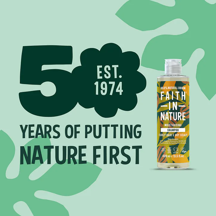 Faith in Nature Shampoo for Curly Hair Shea & Argan 400ml detail 2
