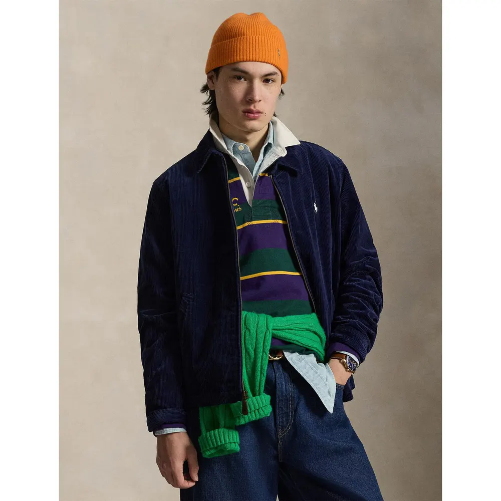 Polo Ralph Lauren Men's WaleCord Textured Weather-Resistant Windbreaker detail 2