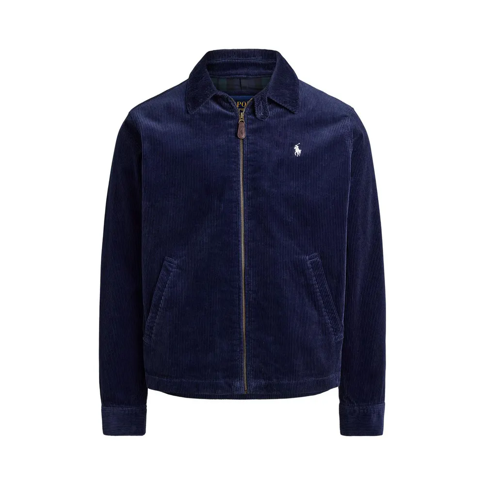 Polo Ralph Lauren Men's WaleCord Textured Weather-Resistant Windbreaker