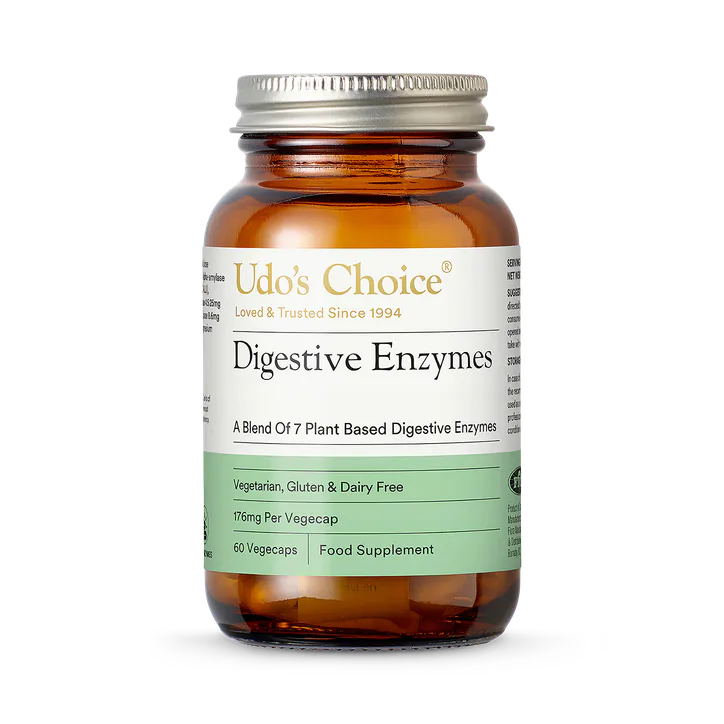 Udo's Choice Digestive Enzyme Blend 176mg 60's - Vegecaps – Vitamins & Supplements > Supplements > Digestive Enzymes