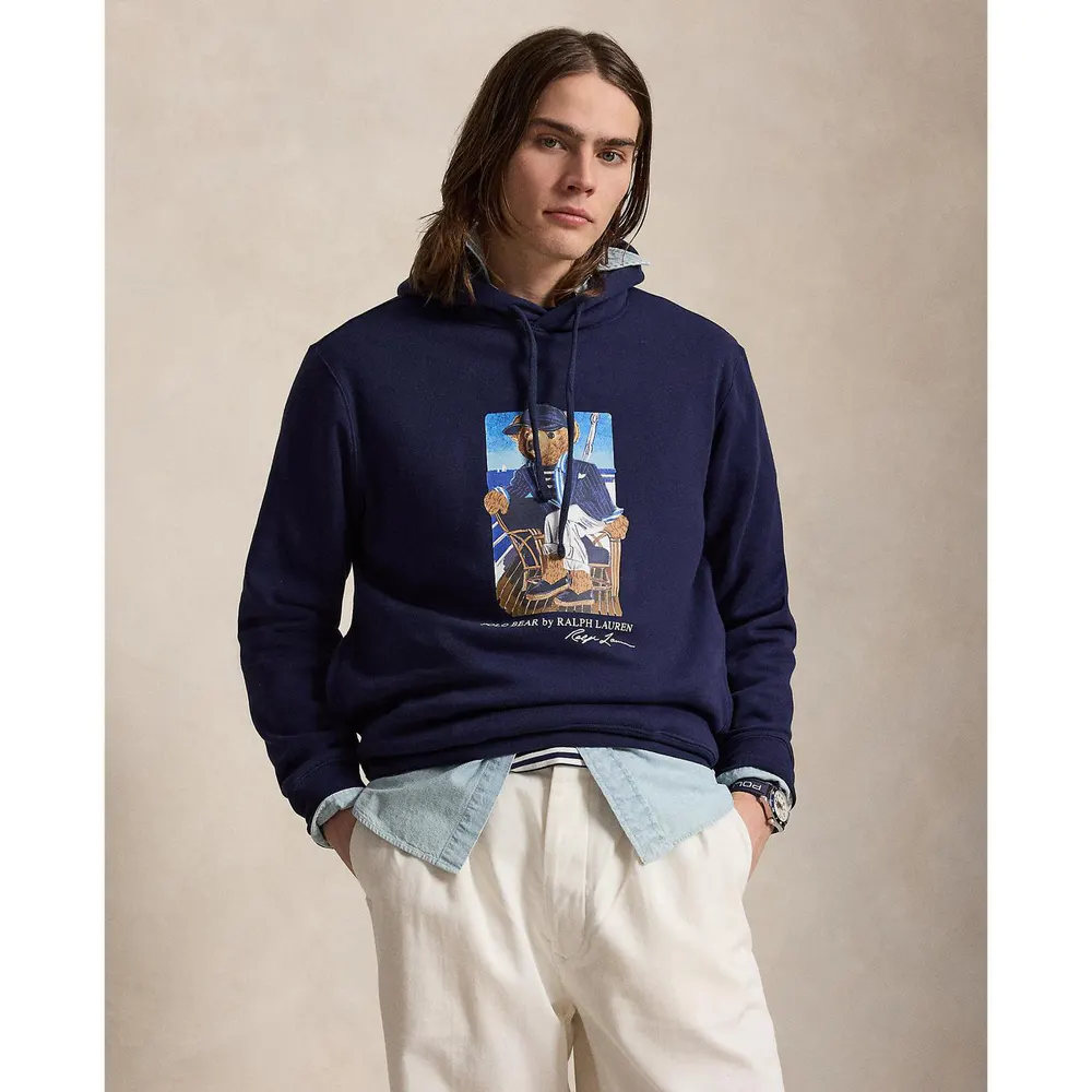 Polo Ralph Lauren Men's Overhead Hoodie detail 2