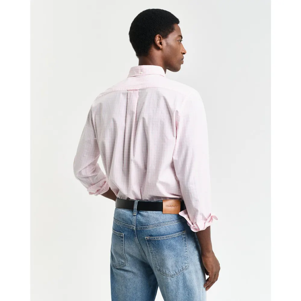 Gant Regular Fit Gingham Poplin Shirt detail 2