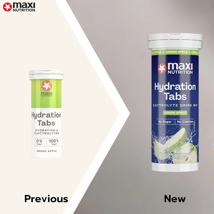 Maxi Nutrition MaxiNutrition Hydration tabs, Green Apple, Zero Sugar 6 x 10 Tablets (6 Pack) detail 2