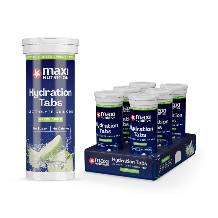 Maxi Nutrition MaxiNutrition Hydration tabs, Green Apple, Zero Sugar 6 x 10 Tablets (6 Pack)