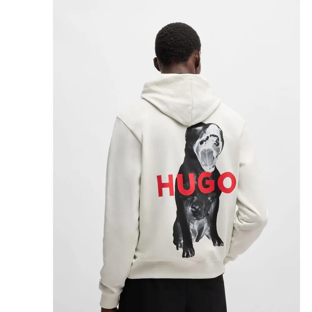 Hugo Dartchon Animal Graphic Hoodie detail 2