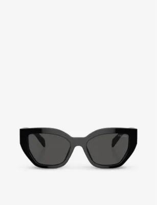 PRADA PR A09S butterfly-frame acetate sunglasses