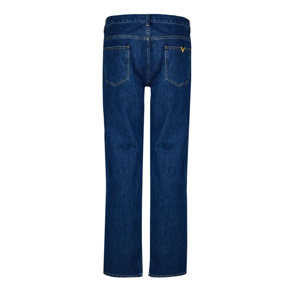 Valentino Val 5 Tasche Jean Sn64 in Blue Denim, additional product view 2
