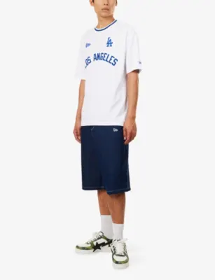 NEW ERA LA Dodgers MLB Relaxed Denim Jorts detail 2