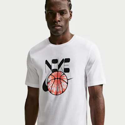 Nike Men's Basketball T-Shirt - White in White – Nike men's and unisex