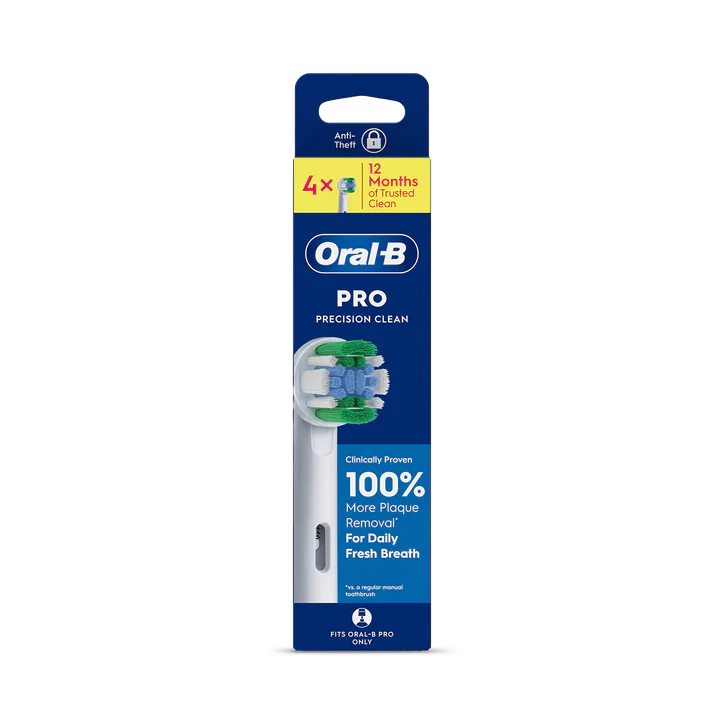 ORAL-B Pro Precision Clean Toothbrush Heads, 4 Counts detail 2