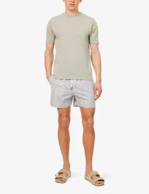 ARNE Wave Drawstring Swim Shorts detail 2