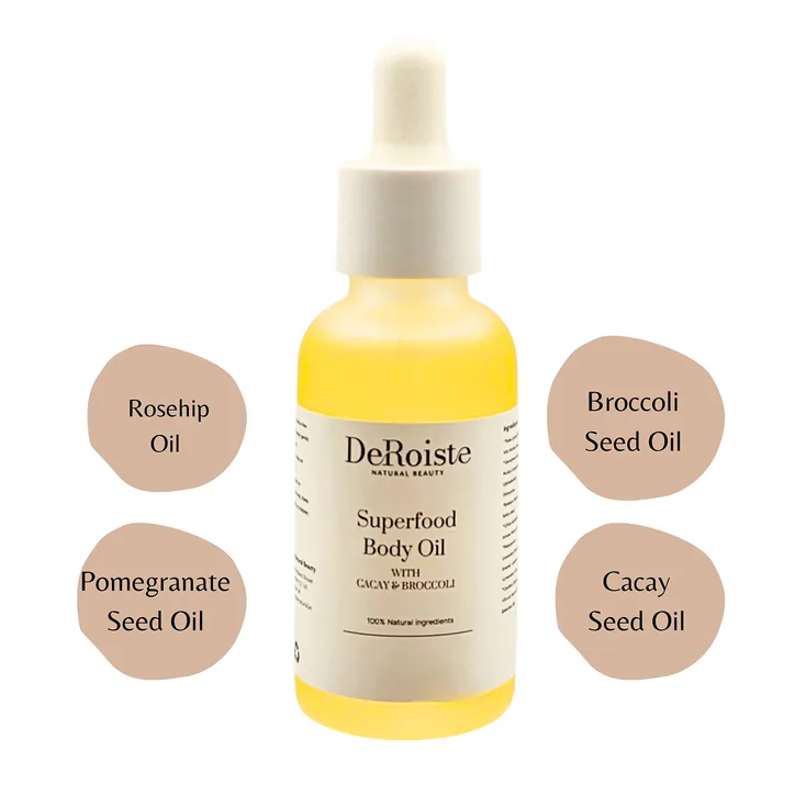 Deroiste Natural Beauty Superfood Body Oil detail 2