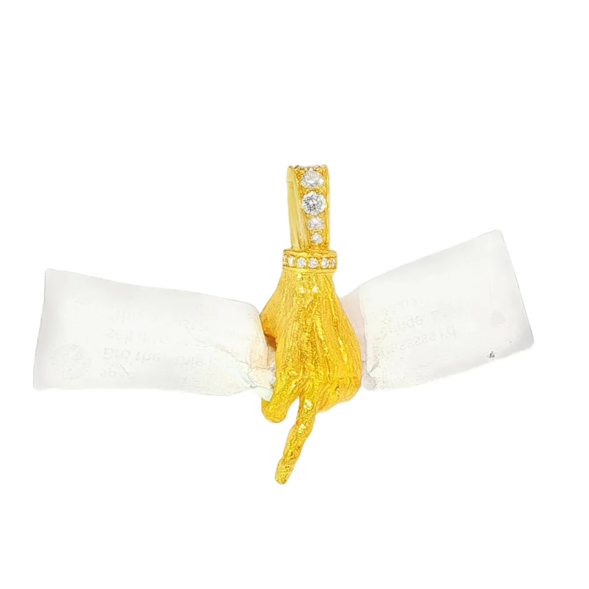 DANNY - For Him CUSTOM Trax Personal Piece 71391 in Yellow Gold – Pendant