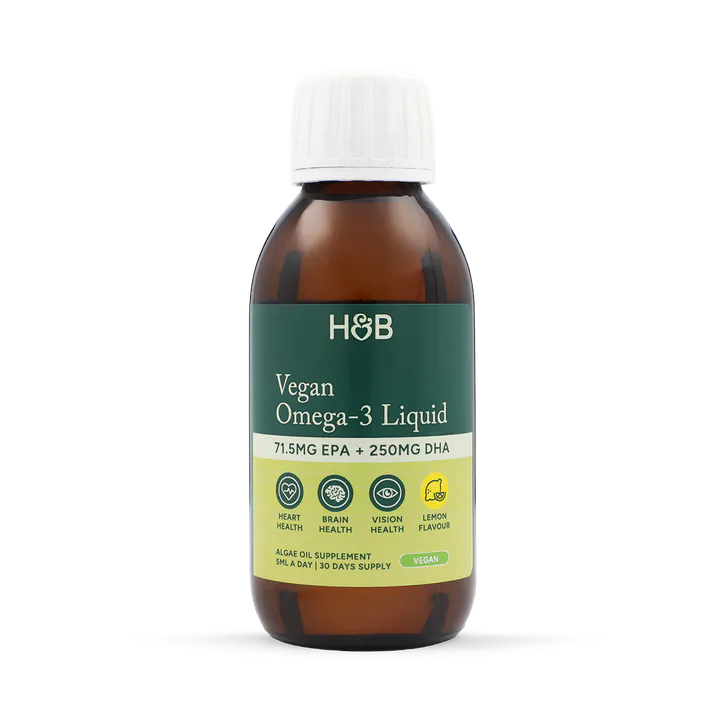 For Him Omega 3 Vegan DHA Lemon Flavour Liquid 150ml