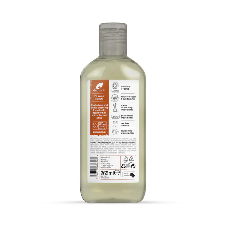 Dr Organic Moroccan Argan Oil Shampoo 265ml detail 2