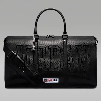 Jordan Perforated Duffel (40L) - Black