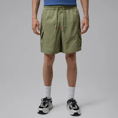 Jordan Brooklyn Men's Woven Cargo Shorts - Alligator/University Red