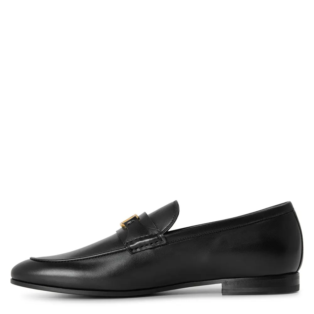 Valentino Garavani Val Sig Loafer Sn64 in Black, additional product view 2