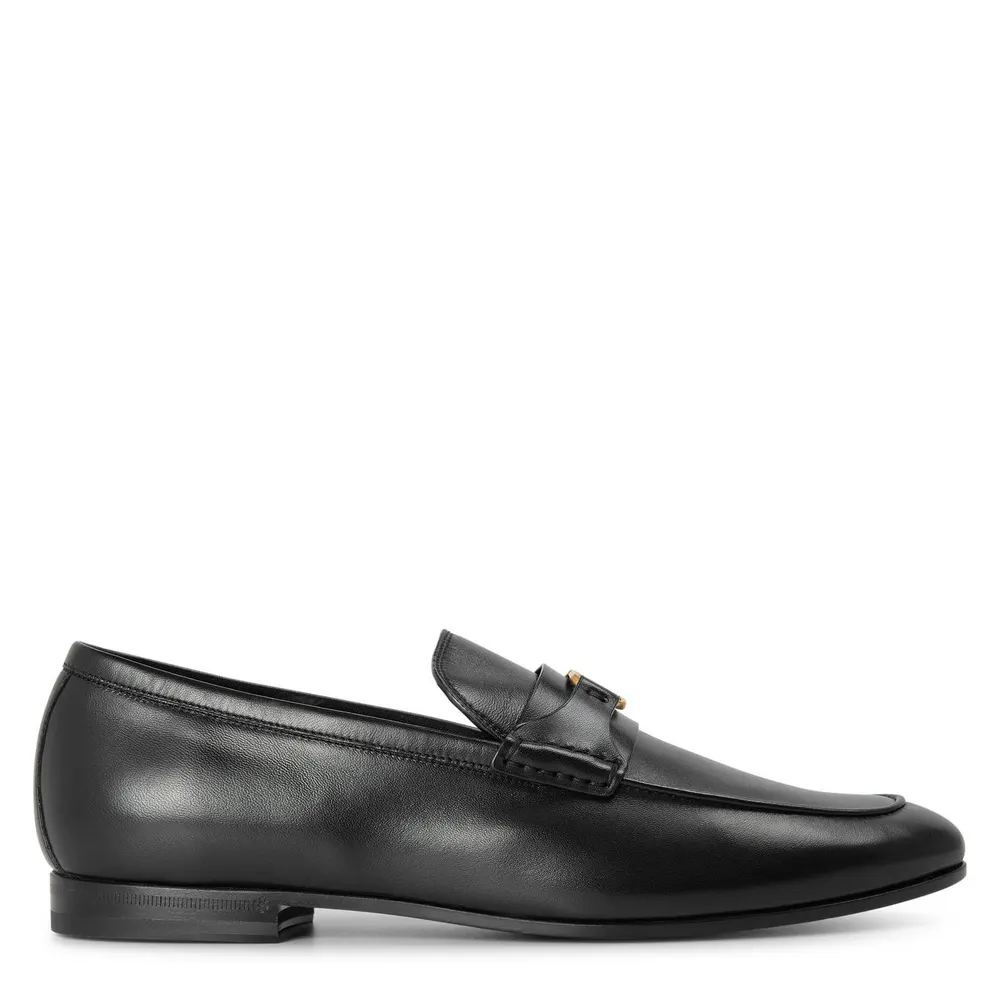 Valentino Garavani Val Sig Loafer Sn64 in Black – Footwear