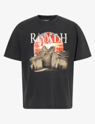 1886 Riyadh Graphic-Print Cotton T-Shirt