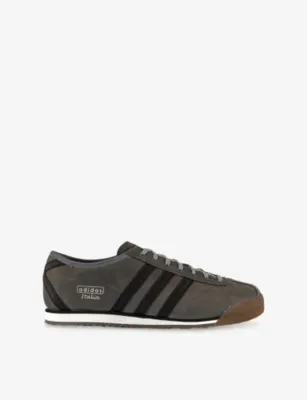 ADIDAS Italia 70s Suede Trainers - 9 in GREY CORE BLACK GUM – Mens | Trainers | Lace up trainers