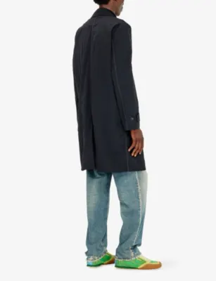 DIESEL Mid-Length Crinkle Woven Jacket detail 3