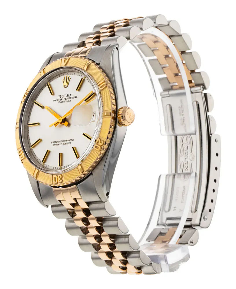 Rolex Turn-O-Graph 1625 — 1975 — Good in Silver Baton, additional product view 2
