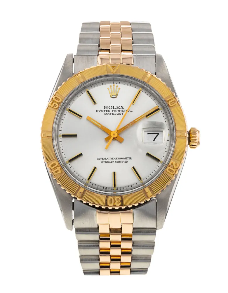 Rolex Turn-O-Graph 1625 — 1975 — Good in Silver Baton – Pre-owned watches