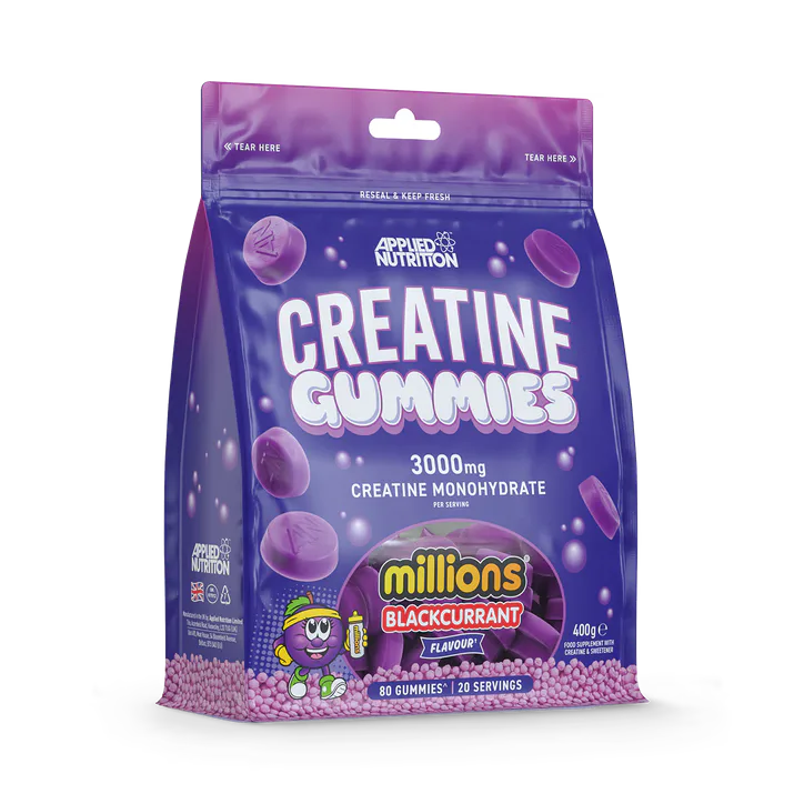 Applied Nutrition Creatine Gummies Millions¬Æ Blackcurrant 400g