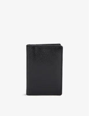 DENTS Pebble-grained leather billfold wallet
