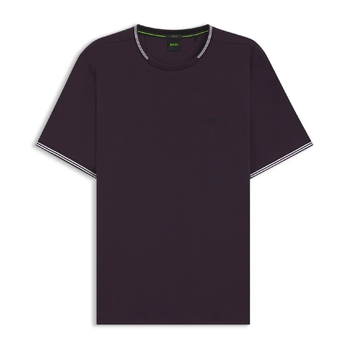 Boss Men's Taul Striped Short-Sleeve Cotton T-Shirt