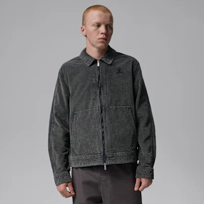 Jordan Flight Men's Corduroy Chore Jacket - Black/Black in Black/Black – Nike men's and unisex