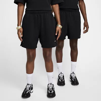Nike NOCTA Cardinal Fleece Shorts - Black/Midnight Turquoise/White