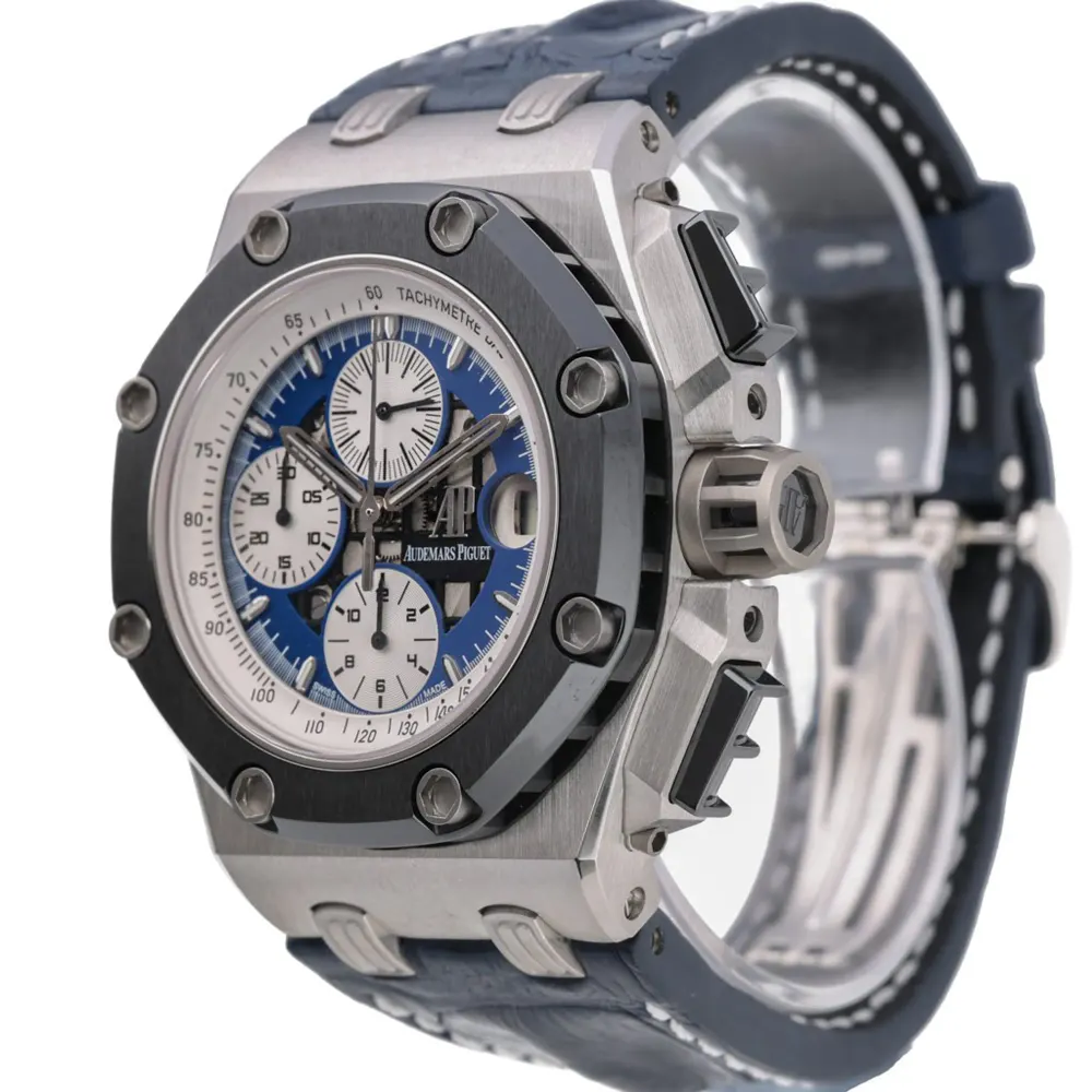 Audemars Piguet Royal Oak Offshore 26078PO.OO.D018CR.01 — 2007 — Very good in Blue Baton, additional product view 2