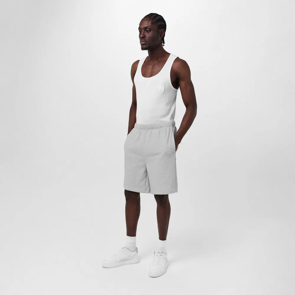 AAPE Men's Relaxed Fit Fleece Jogger Shorts detail 3