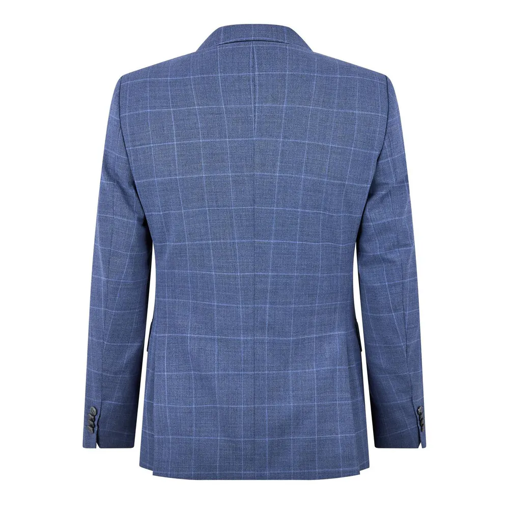 Boss Men's H-Huge-MM-C Tailored Fit Suit Jacket detail 2