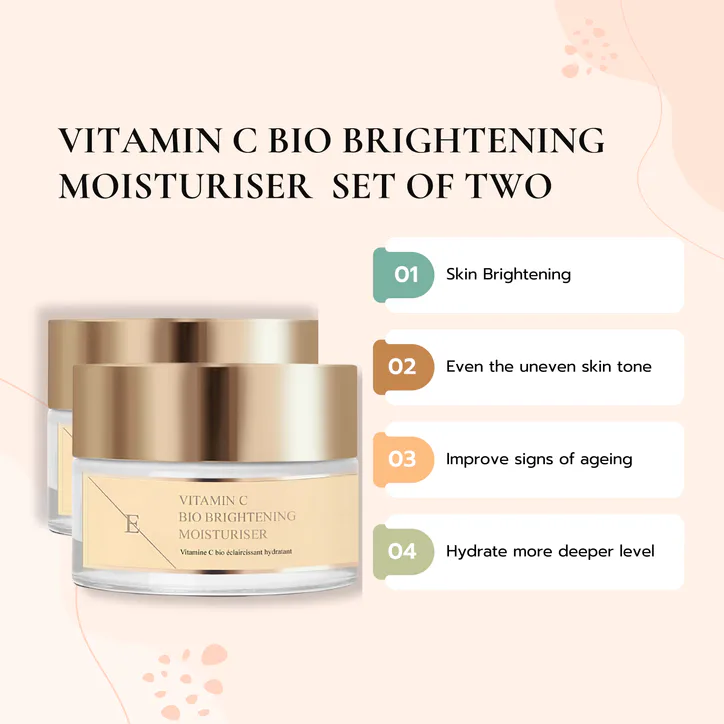 Erth Skin London 2x Vitamin C Bio Brightening Moisturiser 50ml detail 2
