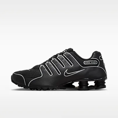 Nike Shox NZ Men's Shoes - Black/Light Smoke Grey/Black
