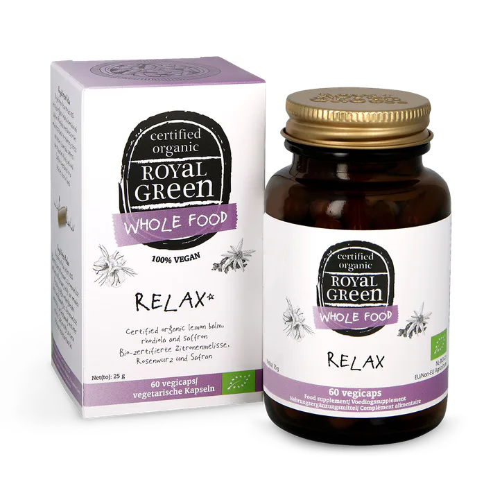 Royal Green Relax 60 Capsules – Vitamins & Supplements > Condition > Sleep & Relaxation