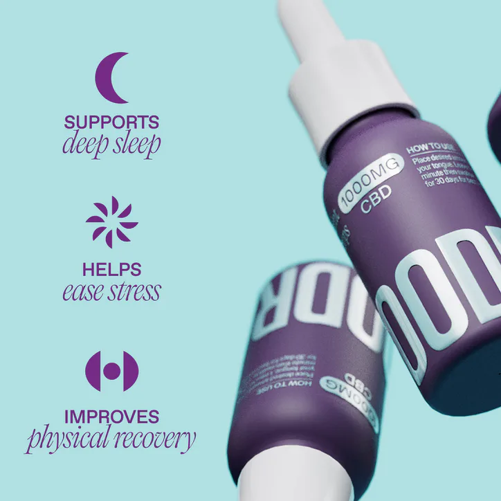 Goodrays 1000mg CBD Oil - Night Drops, additional product view 3