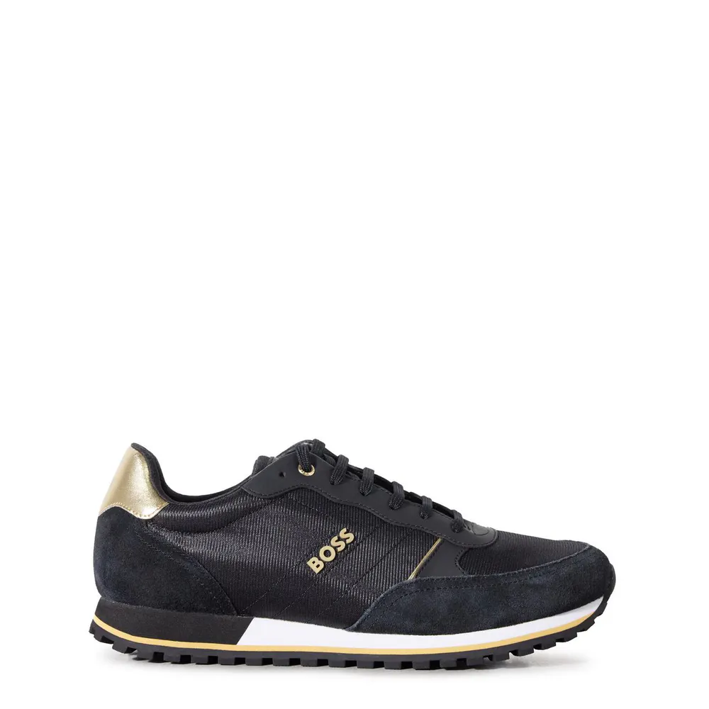 Boss Men's Parkour Runners Textured Mesh Trainers