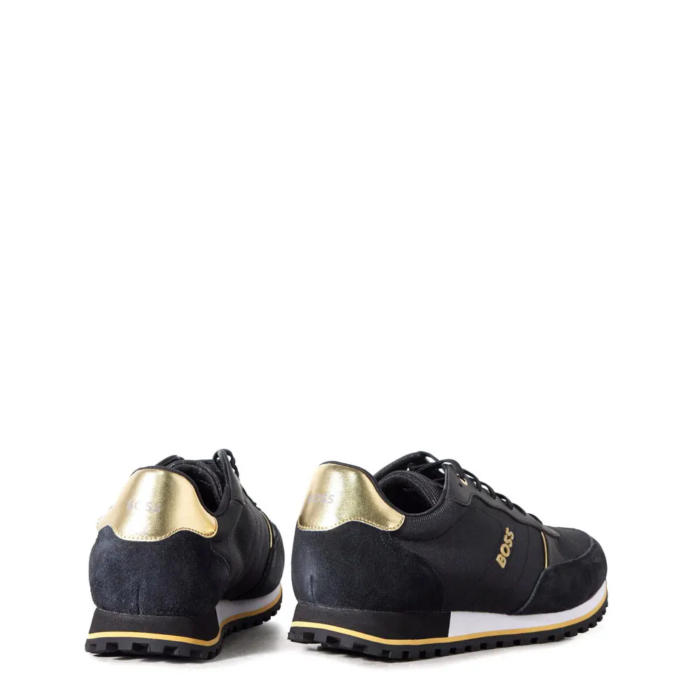 Boss Men's Parkour Runners Textured Mesh Trainers detail 3