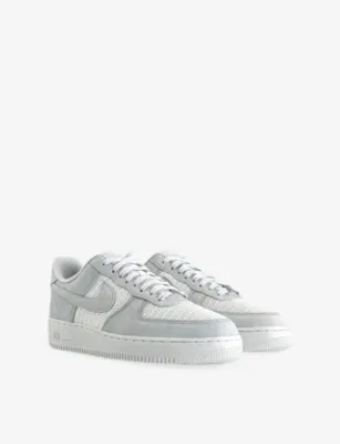 NIKE Air Force 1 Suede and Mesh Trainers - EUR 43.5 / 9.5 UK MEN detail 3