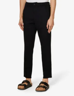 7 FOR ALL MANKIND Travel regular-fit tapered stretch-jersey trousers detail 3