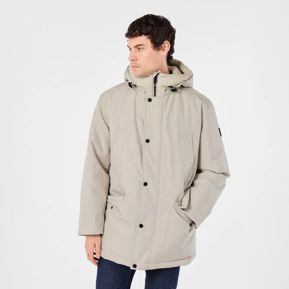 Boss Men's Osias Water Repellent Insulated Relaxed Fit Parka detail 3