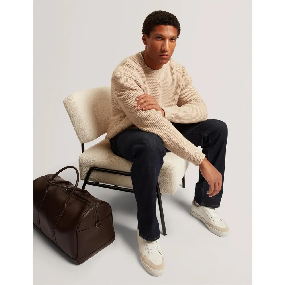 Ted Baker Men's Long-Sleeve Crew-Neck Jumper detail 2